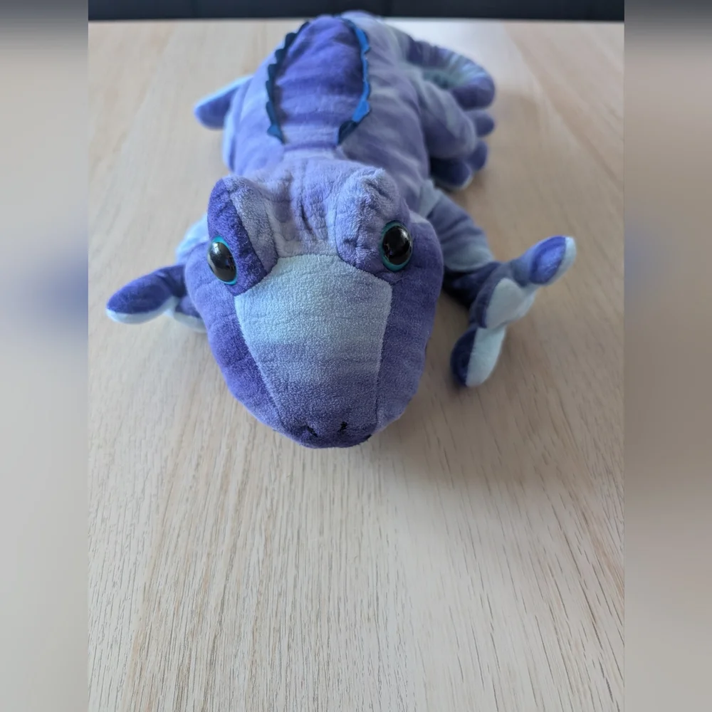 Purple Plush Dragon Toy for Small Pets